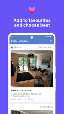 Flatty - rent or buy apartment android App screenshot 1